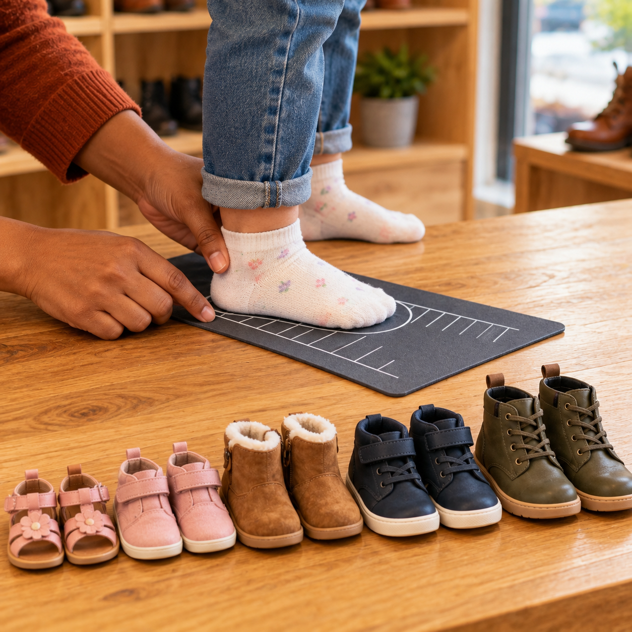 children’s sizes